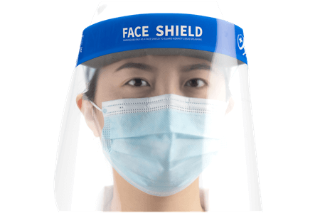 full-face medical face shield visor